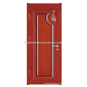 Puerta de madera de JKD-ML8006 puerta de madera sólida para el diseño comercial y precio barato